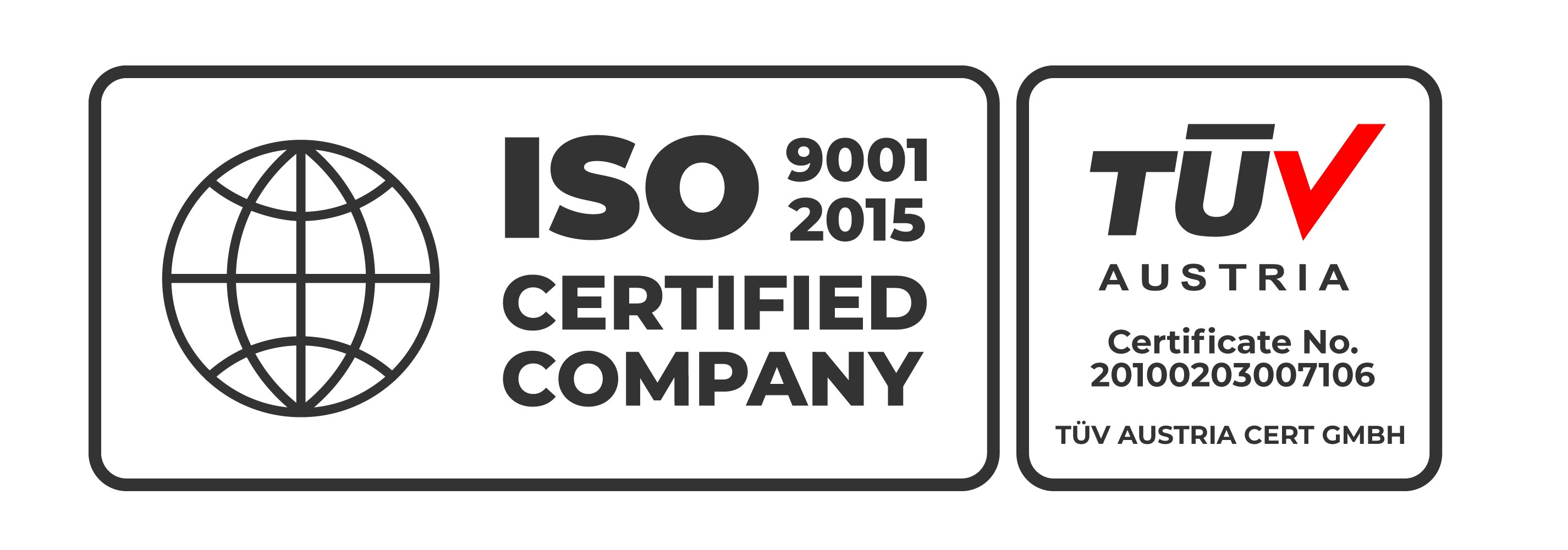 NJF ISO 9001:2015 Certified Company